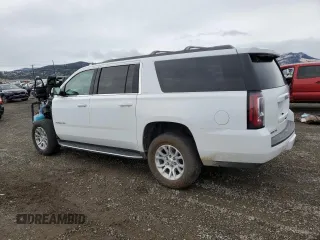 2018 GMC Yukon XL SLT with VIN 1GKS2GKC3JR357712, listed as a Copart auction lot 79893874 with 140,820 mi miles and Salvage Title. Bid and sale history available at carsss.com. Image 2.