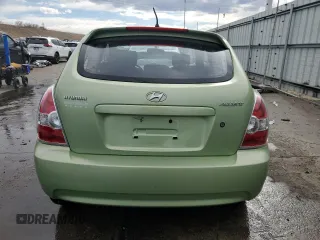 2008 Hyundai Accent GS with VIN KMHCM36C28U097822, listed as a Copart auction lot 49162275 with 83,128 mi miles and Salvage Title. Bid and sale history available at carsss.com. Image 6.