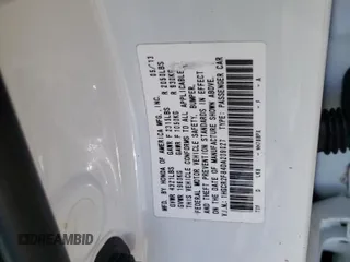 2013 Honda Accord Sdn EX-L with VIN 1HGCR2F84DA209027, listed as a Copart auction lot 48967195 with Not Provided miles and Non Repairable. Bid and sale history available at carsss.com. Image 13.