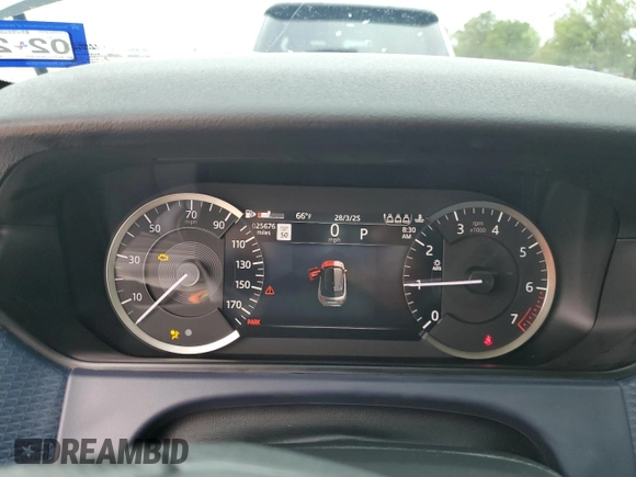 2022 Land Rover Range Rover Velar R-Dynamic S with VIN SALYT2EX5NA344154, listed as a Copart auction lot 50942085 with 25,676 mi miles and Salvage Title. Bid and sale history available at DreamBid. Image 9.