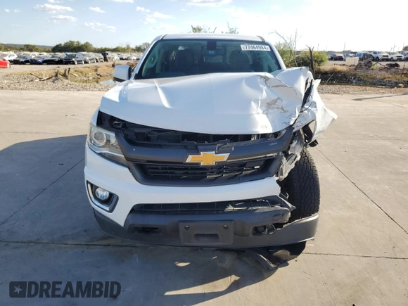 2019 Chevrolet Colorado 2WD Z71 with VIN 1GCGSDEN7K1114966, listed as a Copart auction lot 77464984 with 72,072 mi miles and Salvage Title. Bid and sale history available at carsss.com. Image 5.