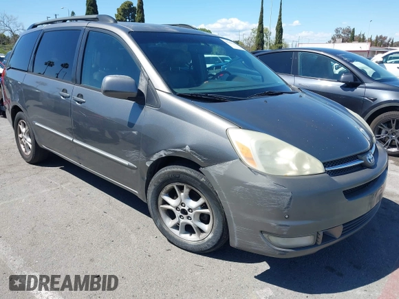 2005 Toyota Sienna XLE with VIN 5TDZA22C65S299604, listed as a IAAI auction lot 41949186 with 205,243 mi miles and . Bid and sale history available at carsss.com. Image 1.