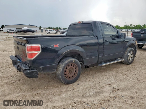 2009 Ford F-150 XL with VIN 1FTRF12W89KB74882, listed as a Copart auction lot 60924495 with 401,265 mi miles and Salvage title. Bid and sale history available at DreamBid. Image 3.