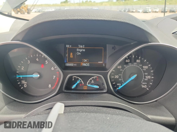 2017 Ford Escape S z VIN 1FMCU0F78HUE91357, wystawiony jako Copart lot #62545785 z przebiegiem 55 002 mil mil oraz Szkoda całkowita • Salvage title. Historia ofert i sprzedaży dostępna na DreamBid. Obrazek 9.