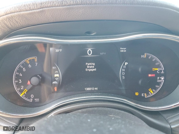 2014 Jeep Grand Cherokee Overland with VIN 1C4RJFCT8EC409673, listed as a Copart auction lot 45271555 with 136,810 mi miles and Salvage Title. Bid and sale history available at carsss.com. Image 9.