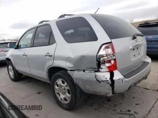 2001 Acura MDX with VIN 2HNYD18221H521876, listed as a Copart auction lot 45476195 with 166,952 mi miles and Salvage Title. Bid and sale history available at carsss.com. Image 2.