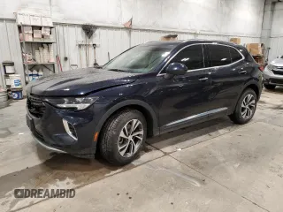 2021 Buick Envision Essence with VIN LRBFZPR41MD148623, listed as a Copart auction lot 84449544 with 58,857 mi miles and Salvage Title. Bid and sale history available at DreamBid. Image 1.