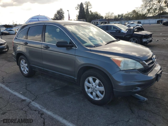 2011 Honda CR-V SE with VIN 5J6RE3H47BL044767, listed as a Copart auction lot 50050655 with 156,368 mi miles and Salvage Title. Bid and sale history available at carsss.com. Image 4.