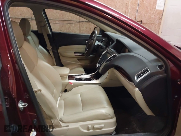 2015 Acura TLX Advance z VIN 19UUB3F70FA010680, wystawiony jako IAAI lot #41609571 z przebiegiem 123 004 mil mil oraz . Historia ofert i sprzedaży dostępna na DreamBid. Obrazek 5.