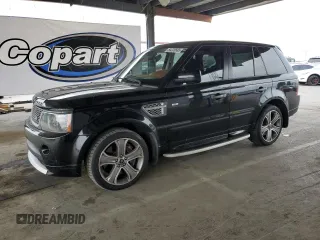 2011 Land Rover Range Rover Sport SC with VIN SALSP2E48BA702441, listed as a Copart auction lot 54228585 with 158,124 mi miles and Salvage Title. Bid and sale history available at carsss.com. Image 1.