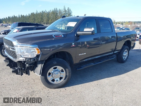 2022 Ram 2500 Big Horn with VIN 3C6UR5DL3NG341007, listed as a IAAI auction lot 41878281 with 18,277 mi miles. Bid and sale history available at carsss.com. Image 18.