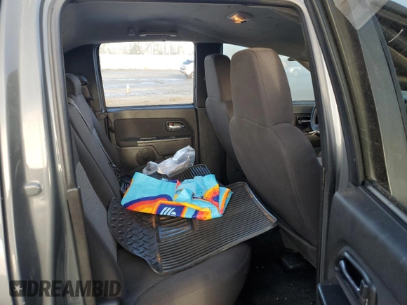 2012 GMC Canyon SLE1 with VIN 1GTH5MFE2C8132732, listed as a Copart auction lot 81045204 with 164,480 mi miles and Salvage Title. Bid and sale history available at carsss.com. Image 10.