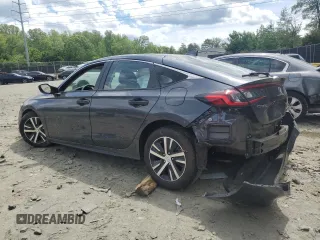 2024 Honda Civic LX z VIN 19XFL2H52RE017237, wystawiony jako Copart lot #56076635 z przebiegiem 20 999 mil mil oraz Szkoda całkowita • Salvage title. Historia ofert i sprzedaży dostępna na DreamBid. Obrazek 2.