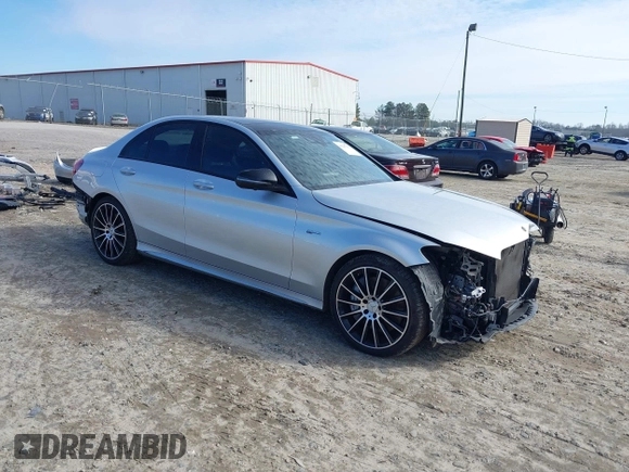 2017 Mercedes-Benz C 43 AMG with VIN 55SWF6EB8HU220830, listed as a IAAI auction lot 41287273 with 49,440 mi miles and . Bid and sale history available at DreamBid. Image 1.