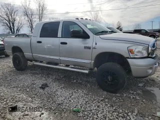 2007 Dodge 2500 SLT with VIN 3D7KS29A87G771098, listed as a Copart auction lot 46424395 with 173,070 mi miles and Clean Title. Bid and sale history available at DreamBid. Image 4.