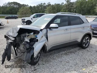 2025 Hyundai Venue SEL с VIN KMHRC8A35SU365903, выставлен на аукционе Copart как лот 53184665 с пробегом 1 455 миль миль и Списание • Salvage title. История ставок и продаж доступна на DreamBid. Изображение 1.