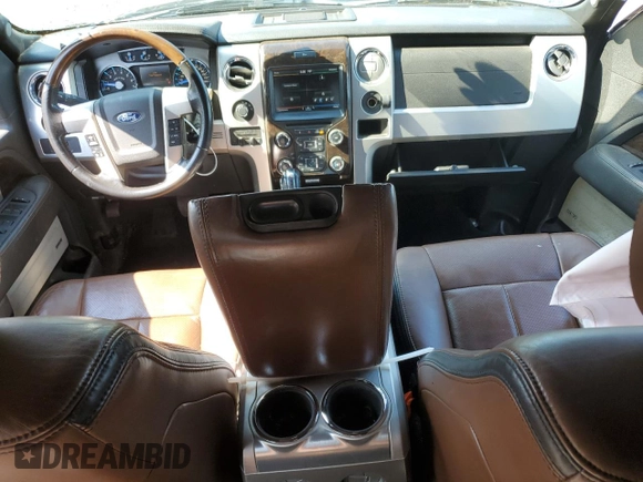 2013 Ford F-150 XL with VIN 1FTFW1ET8DFC43527, listed as a Copart auction lot 59444235 with 93,588 mi miles and Salvage title. Bid and sale history available at DreamBid. Image 8.
