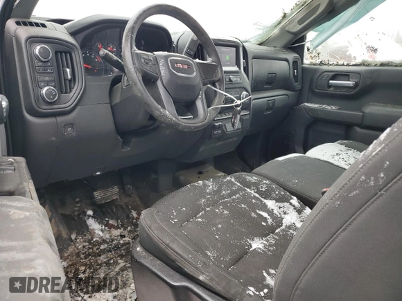 2023 GMC Sierra 1500 with VIN 3GTNUAED0PG362010, listed as a Copart auction lot 87900335 with 23,496 mi miles and Salvage Title. Bid and sale history available at DreamBid. Image 8.