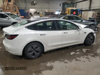 2021 Tesla Model 3 Standard Range Plus z VIN 5YJ3E1EA4MF988784, wystawiony jako Copart lot #88138765 z przebiegiem 62 438 mil mil oraz Szkody całkowita. Historia ofert i sprzedaży dostępna na DreamBid. Obrazek 3.