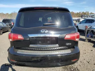 2011 Infiniti QX56 8-passenger with VIN JN8AZ2NC0B9301783, listed as a Copart auction lot 76326614 with 111,861 mi miles and Clean Title. Bid and sale history available at carsss.com. Image 6.