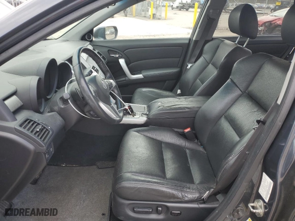 2007 Acura RDX Tech Pkg with VIN 5J8TB18577A016568, listed as a Copart auction lot 53082595 with 140,957 mi miles and Salvage Title. Bid and sale history available at carsss.com. Image 7.