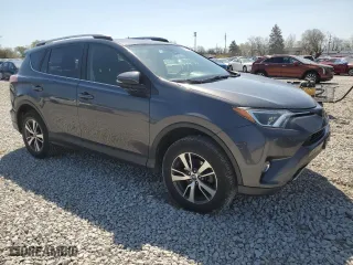 2018 Toyota RAV4 XLE with VIN JTMWFREV8JJ203019, listed as a Copart auction lot 53725105 with 120,804 mi miles and Salvage Title. Bid and sale history available at carsss.com. Image 4.