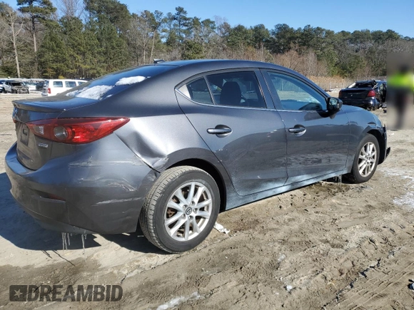 2014 Mazda 3 i Touring with VIN JM1BM1V76E1120332, listed as a Copart auction lot 88705515 with 140,023 mi miles and Salvage Title. Bid and sale history available at DreamBid. Image 3.