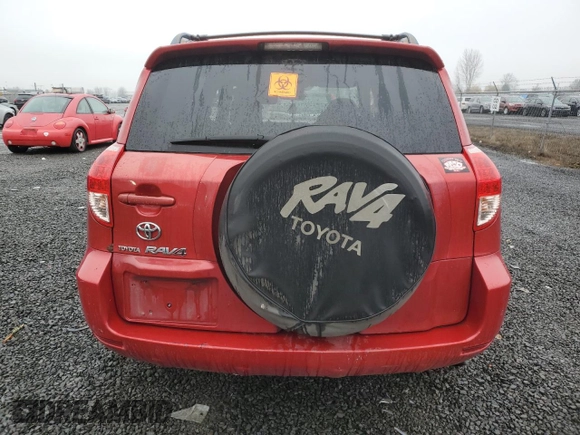 2007 Toyota RAV4 with VIN JTMZD33V875039730, listed as a Copart auction lot 83711334 with 0 mi miles and Salvage Title. Bid and sale history available at carsss.com. Image 6.
