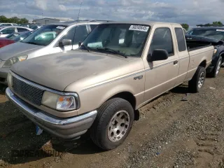 1994 Ford Ranger Splash with VIN 1FTCR14X7RPC58617, listed as a Copart auction lot 50240645 with 126,383 mi miles and Salvage Title. Bid and sale history available at carsss.com. Image 1.