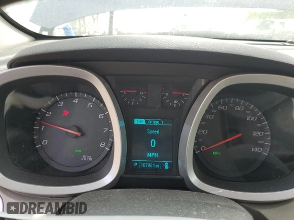 2013 Chevrolet Equinox LT z VIN 2GNALPEK3D6378820, wystawiony jako Copart lot #57854155 z przebiegiem 167 861 mil mil oraz Czysty tytuł • Clean title. Historia ofert i sprzedaży dostępna na DreamBid. Obrazek 9.