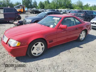 1995 Mercedes-Benz SL 5.0L z VIN WDBFA67E5SF119107, wystawiony jako Copart lot #60165755 z przebiegiem 103 392 mil mil oraz Czysty tytuł • Clean title. Historia ofert i sprzedaży dostępna na DreamBid. Obrazek 1.