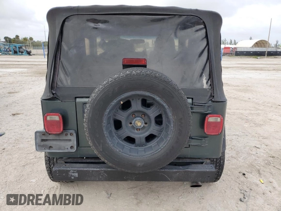 2003 Jeep Wrangler SE with VIN 1J4FA29103P313229, listed as a Copart auction lot 79337984 with 135,668 mi miles and Salvage title. Bid and sale history available at DreamBid. Image 6.