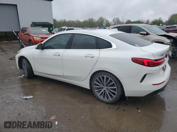 2020 BMW 2 Series 228i xDrive with VIN WBA73AK09L7F65240, listed as a Copart auction lot 55492085 with 68,606 mi miles and Salvage title. Bid and sale history available at DreamBid. Image 2.
