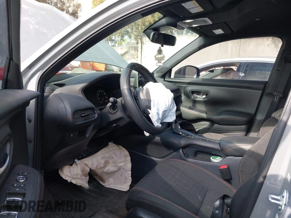 2024 Honda HR-V Sport with VIN 3CZRZ1H51RM752314, listed as a IAAI auction lot 42130406 with 10,435 mi miles and . Bid and sale history available at DreamBid. Image 19.