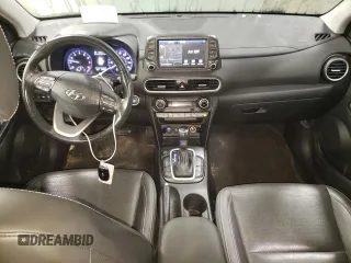 2020 Hyundai Kona Ultimate with VIN KM8K53A55LU572468, listed as a Copart auction lot 88451785 with 53,377 mi miles and Salvage Title. Bid and sale history available at carsss.com. Image 8.