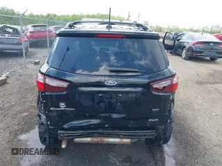 2018 Ford EcoSport SES with VIN MAJ6P1CL9JC231177, listed as a IAAI auction lot 42061133 with 59,476 mi miles and . Bid and sale history available at DreamBid. Image 17.