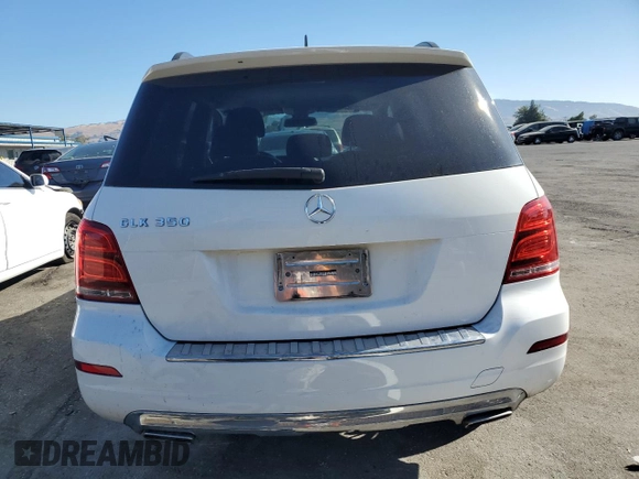 2015 Mercedes-Benz GLK 350 with VIN WDCGG5HB4FG364820, listed as a Copart auction lot 75558544 with 92,996 mi miles and Salvage Title. Bid and sale history available at DreamBid. Image 6.
