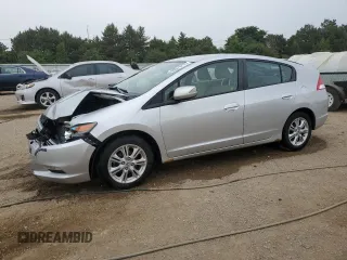2010 Honda Insight EX with VIN JHMZE2H79AS022475, listed as a Copart auction lot 60573215 with 170,807 mi miles and Salvage title. Bid and sale history available at DreamBid. Image 1.