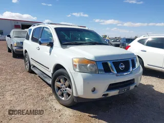 2011 Nissan Armada SV with VIN 5N1BA0ND8BN604883, listed as a IAAI auction lot 41765068 with 195,752 mi miles and . Bid and sale history available at DreamBid. Image 13.