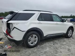 2022 Ford Explorer XLT with VIN 1FMSK8DH6NGB94206, listed as a Copart auction lot 58246175 with 70,498 mi miles and Salvage title. Bid and sale history available at DreamBid. Image 3.