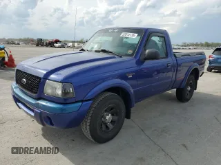 2002 Ford Ranger XL with VIN 1FTYR10U02PB37452, listed as a Copart auction lot 52814135 with 227,375 mi miles and Salvage Title. Bid and sale history available at carsss.com. Image 1.