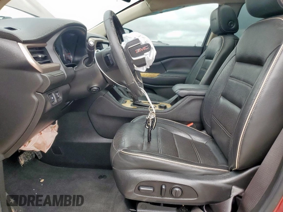 2018 GMC Acadia Denali with VIN 1GKKNPLS1JZ132069, listed as a Copart auction lot 55849365 with 76,936 mi miles and Salvage title. Bid and sale history available at DreamBid. Image 7.