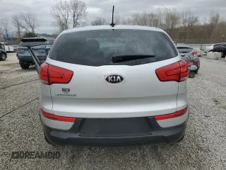 2016 Kia Sportage LX with VIN KNDPB3AC1G7872434, listed as a Copart auction lot 49983225 with 190,242 mi miles and Non Repairable. Bid and sale history available at carsss.com. Image 6.