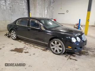 2006 Bentley Flying Spur with VIN SCBBR53W76C034894, listed as a Copart auction lot 83219304 with 76,725 mi miles and Salvage Title. Bid and sale history available at DreamBid. Image 4.