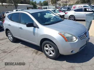 2010 Nissan Rogue S with VIN JN8AS5MT5AW024183, listed as a IAAI auction lot 42228923 with 189,555 mi miles and . Bid and sale history available at carsss.com. Image 1.