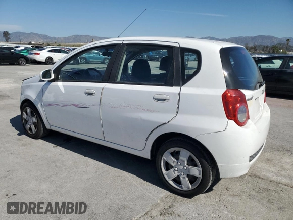 2009 Chevrolet Aveo 2LT with VIN KL1TG66E49B385473, listed as a Copart auction lot 48433685 with 91,994 mi miles and Salvage title. Bid and sale history available at DreamBid. Image 2.