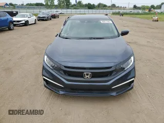 2020 Honda Civic LX with VIN 19XFC2F69LE025564, listed as a Copart auction lot 60811565 with 12,480 mi miles and Salvage title. Bid and sale history available at DreamBid. Image 5.