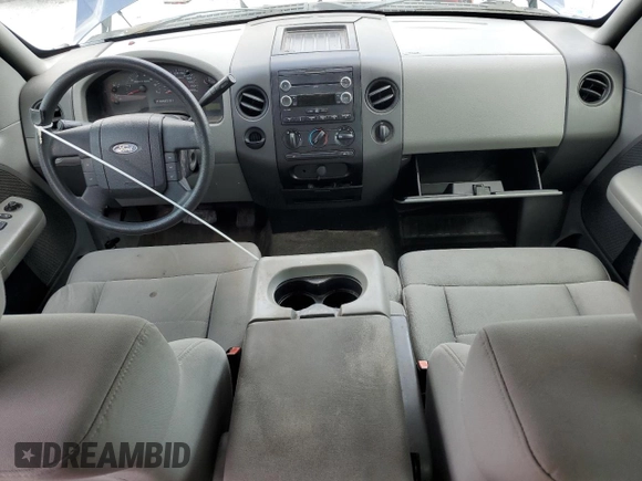 2008 Ford F-150 STX with VIN 1FTRX12W68FB55946, listed as a Copart auction lot 50405005 with 126,841 mi miles and Clean Title. Bid and sale history available at carsss.com. Image 8.