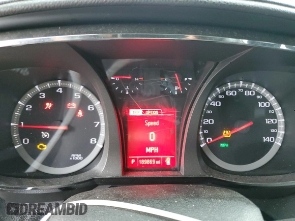 2013 GMC Terrain SLE with VIN 2GKALMEK6D6103552, listed as a Copart auction lot 58158745 with 189,869 mi miles and Salvage title. Bid and sale history available at DreamBid. Image 9.