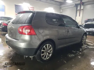 2007 Volkswagen Rabbit with VIN WVWBR71K37W131664, listed as a Copart auction lot 44399805 with 153,387 mi miles and Salvage Title. Bid and sale history available at carsss.com. Image 3.